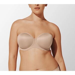 Thirdlove 24/7 classic strapless nude 32D 1/2 lingerie bra